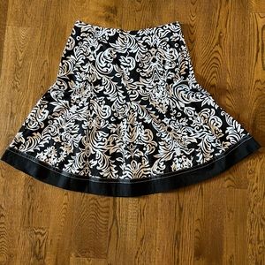 SIGNATURE Women’s Floral A-line Skirt